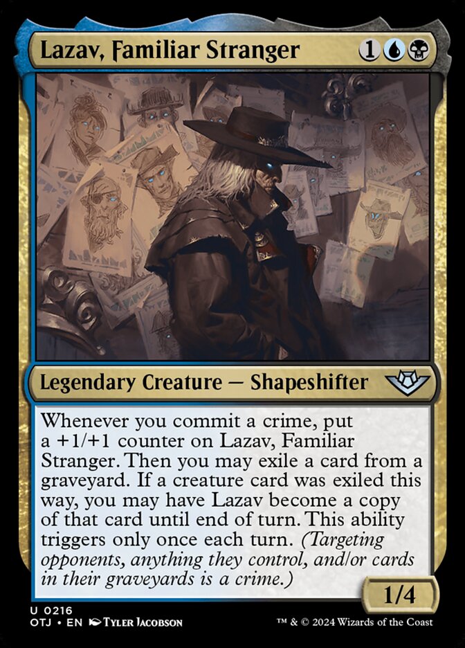 Lazav, Familiar Stranger: Outlaws of Thunder Junction