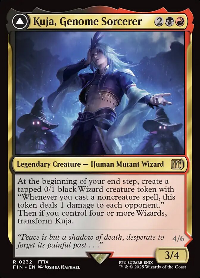 Kuja, Genome Sorcerer // Trance Kuja, Fate Defied - (Foil): Final Fantasy