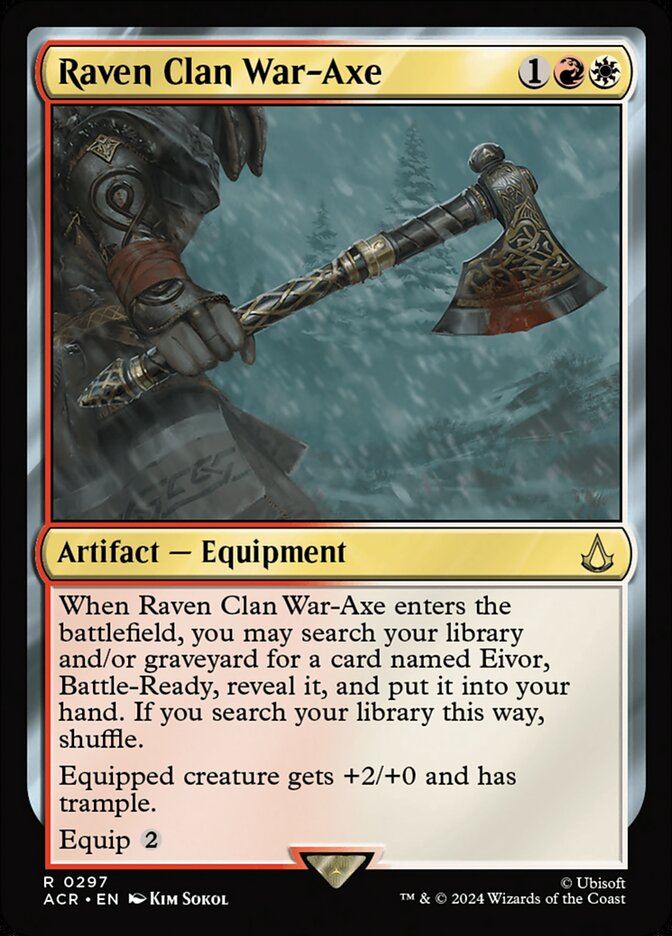 Raven Clan War-Axe: Assassin's Creed