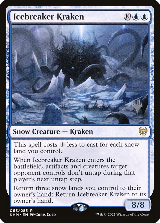 Icebreaker Kraken - (Foil): Kaldheim Promos