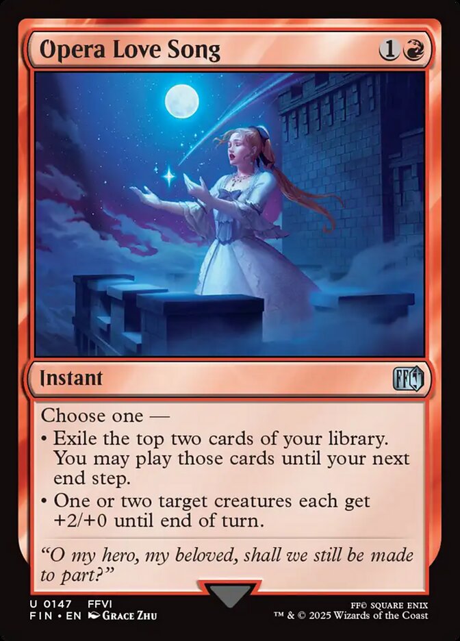 Opera Love Song - (Foil): Final Fantasy
