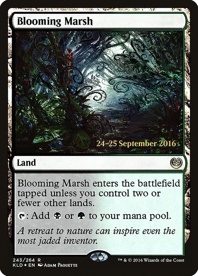Blooming Marsh (Prerelease) (Kaladesh) - (Foil): Kaladesh Promos