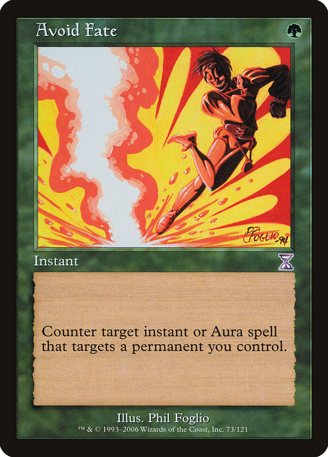 Avoid Fate - (Foil): Time Spiral Timeshifted