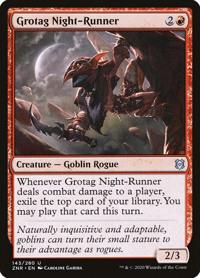 Grotag Night-Runner: Zendikar Rising