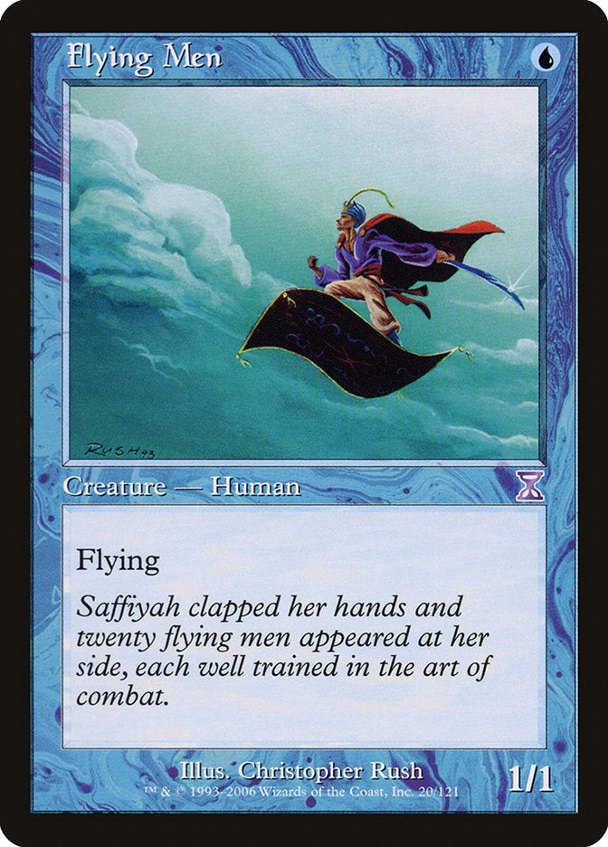 Flying Men - (Foil): Time Spiral Timeshifted