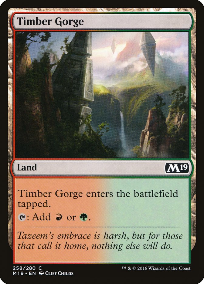 Timber Gorge: Core Set 2019