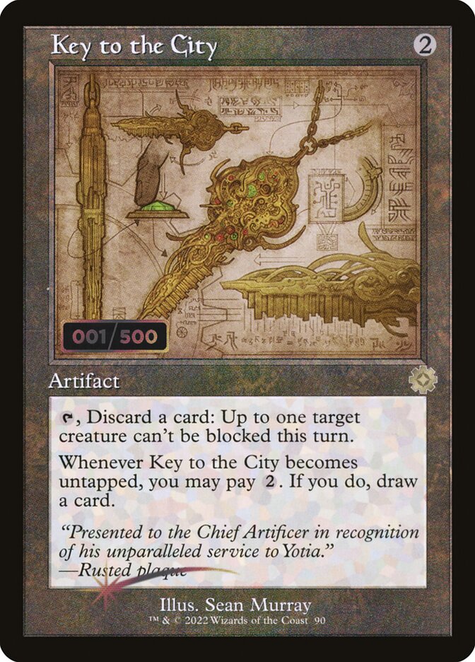 Key to the City - (Foil): The Brothers' War Retro Artifacts