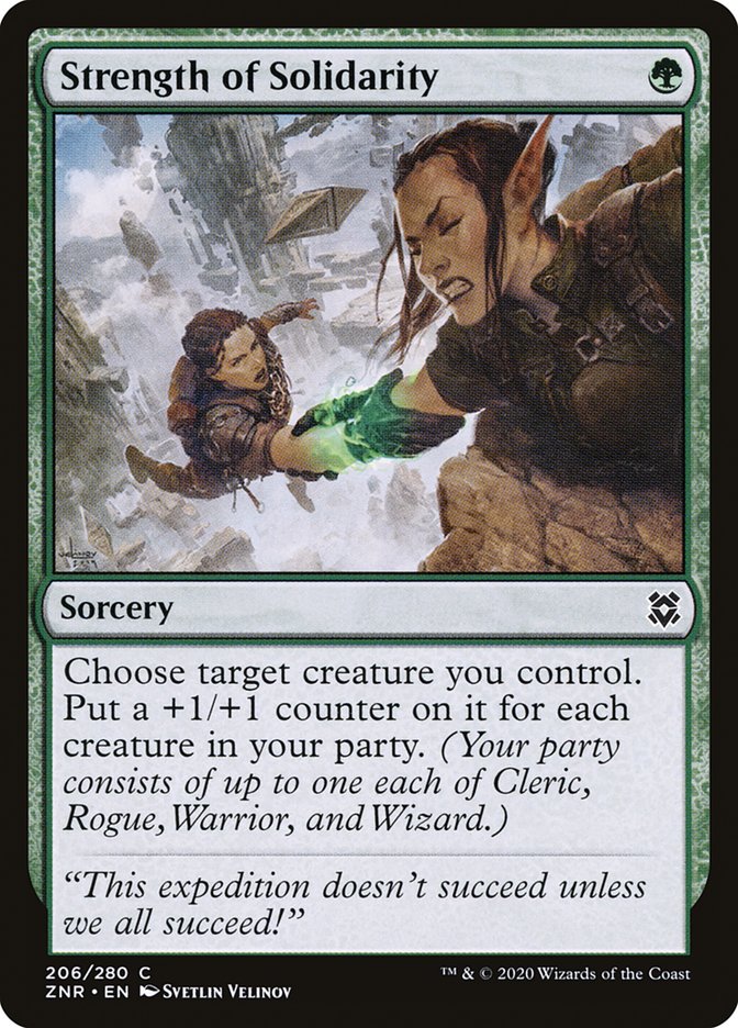 Strength of Solidarity: Zendikar Rising