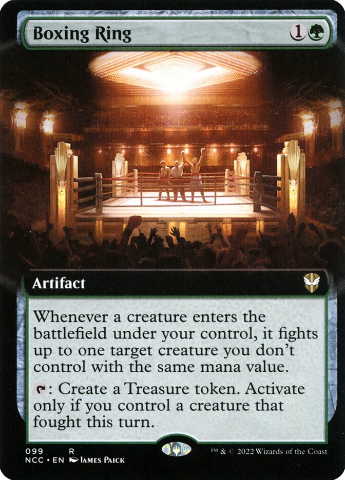 Boxing Ring (Extended Art): New Capenna Commander