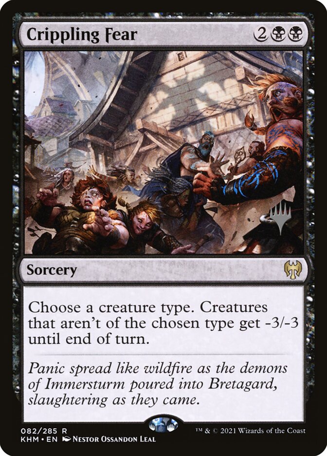 Crippling Fear: Kaldheim Promos