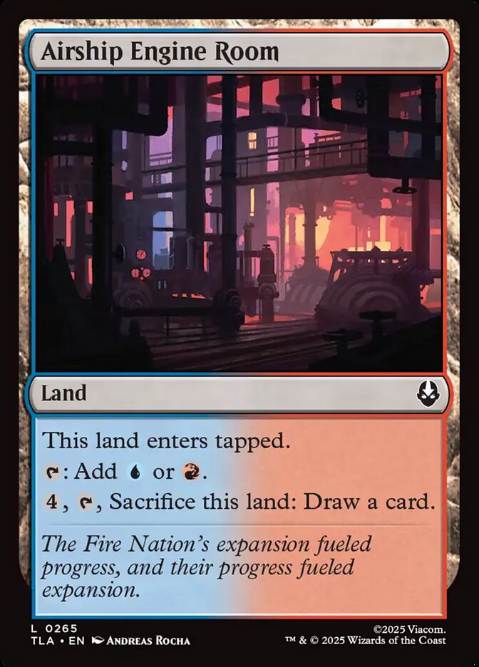 Airship Engine Room - (Foil): Avatar: The Last Airbender