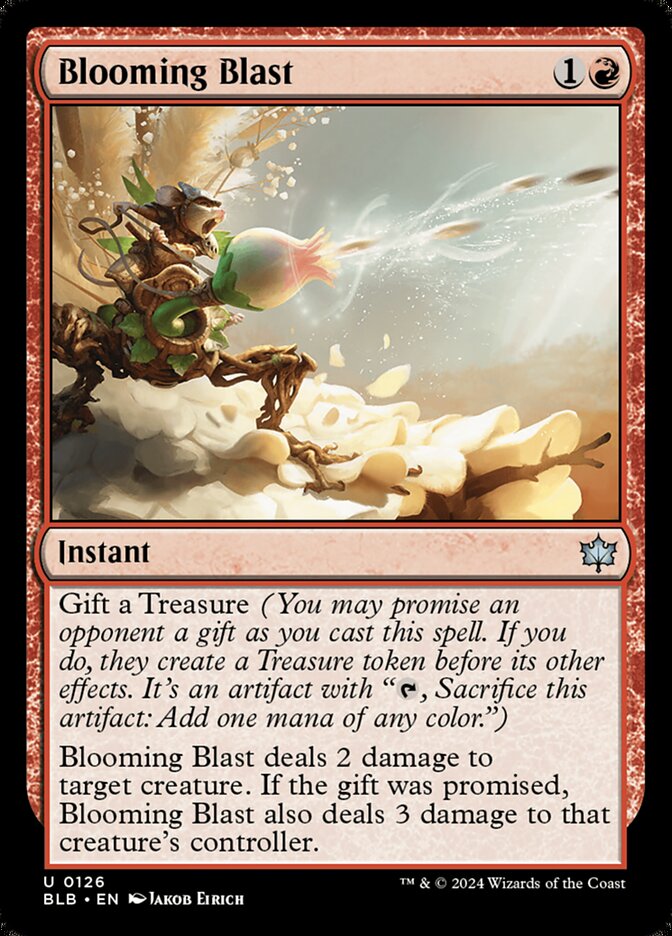 Blooming Blast - (Foil): Bloomburrow