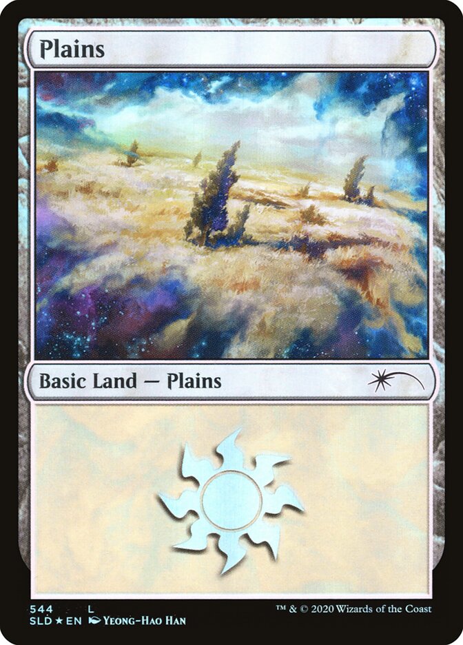 Plains (Secret Lair) (#544) - (Foil): Secret Lair Drop