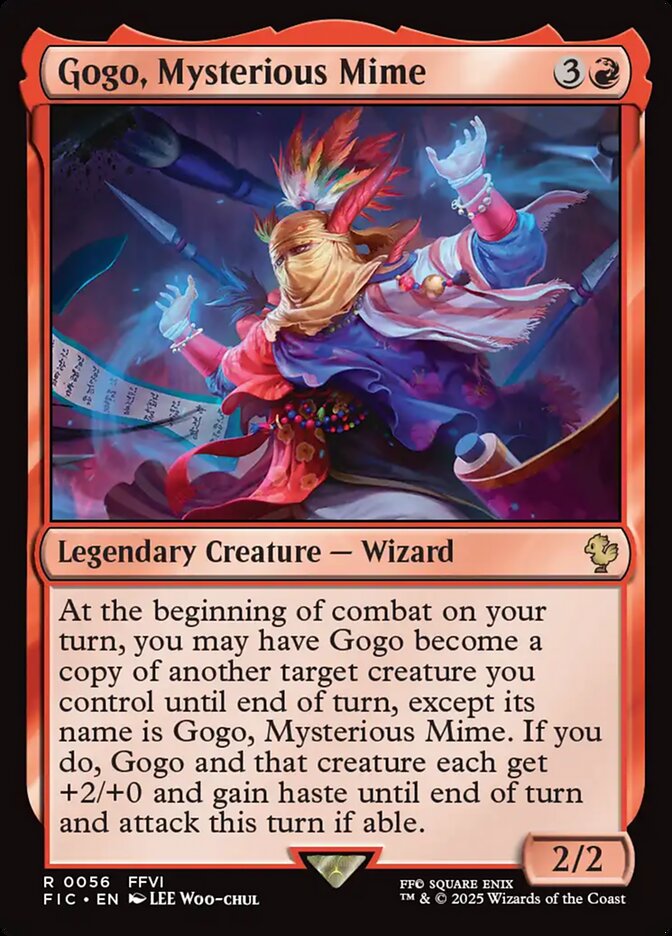 Gogo, Mysterious Mime: Final Fantasy Commander
