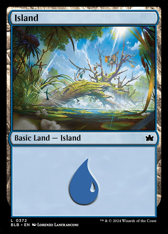 Island - (Foil): Bloomburrow