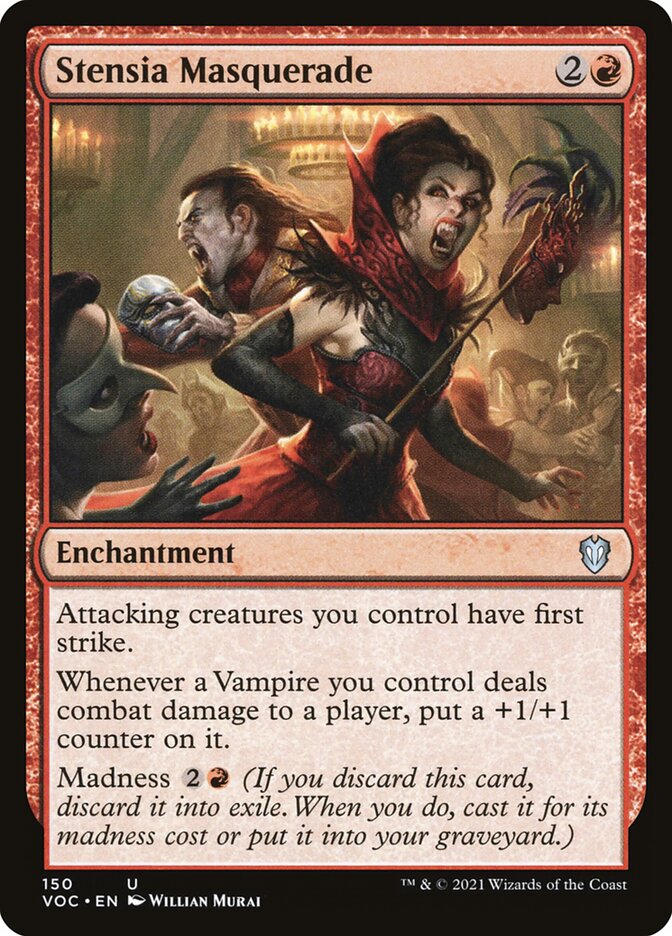 Stensia Masquerade: Crimson Vow Commander