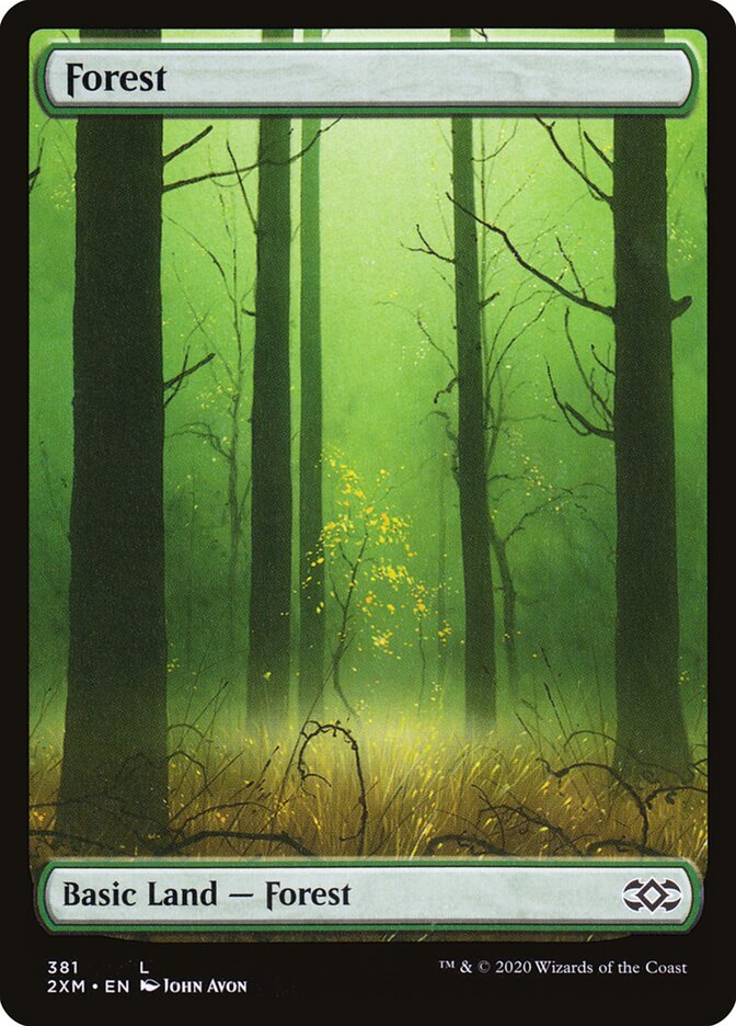 Forest - (Foil): Double Masters