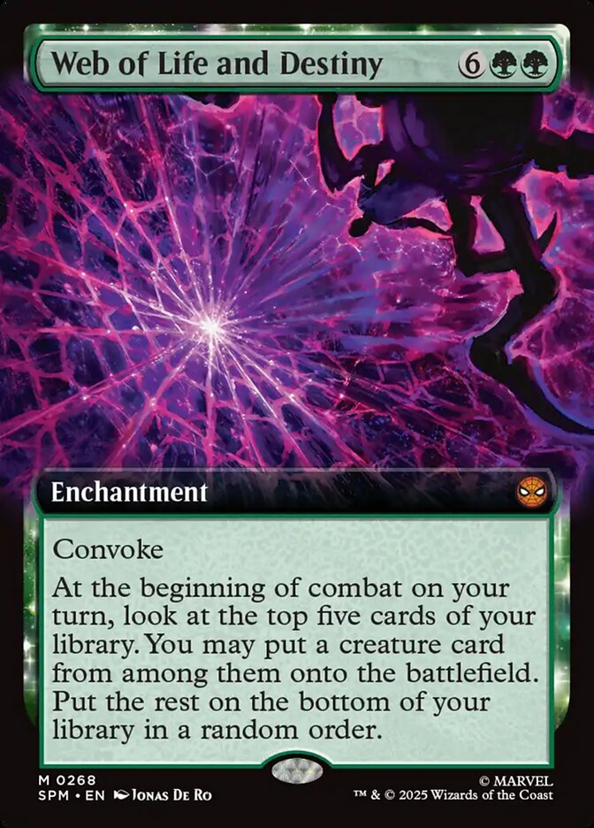 Web of Life and Destiny (Extended Art) - (Foil): Marvel's Spider-Man