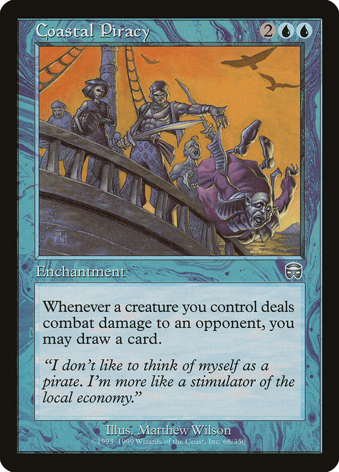 Coastal Piracy - (Foil): Mercadian Masques