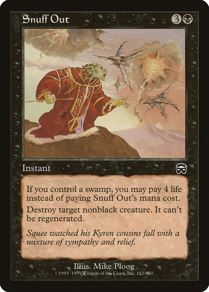 Snuff Out: Mercadian Masques