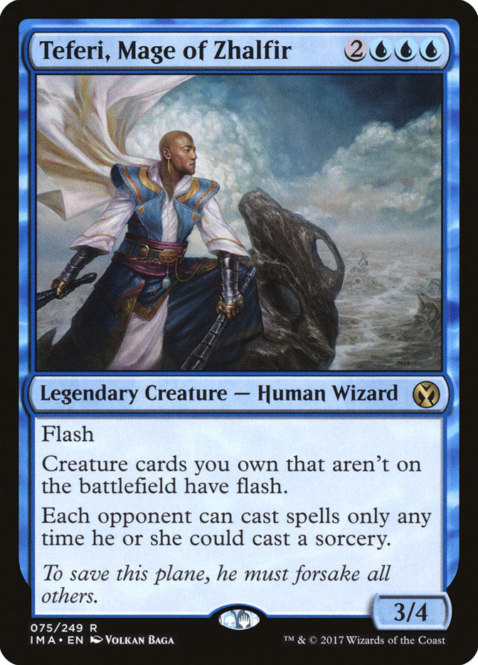 Teferi, Mage of Zhalfir - (Foil): Iconic Masters