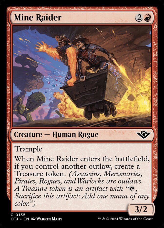 Mine Raider - (Foil): Outlaws of Thunder Junction