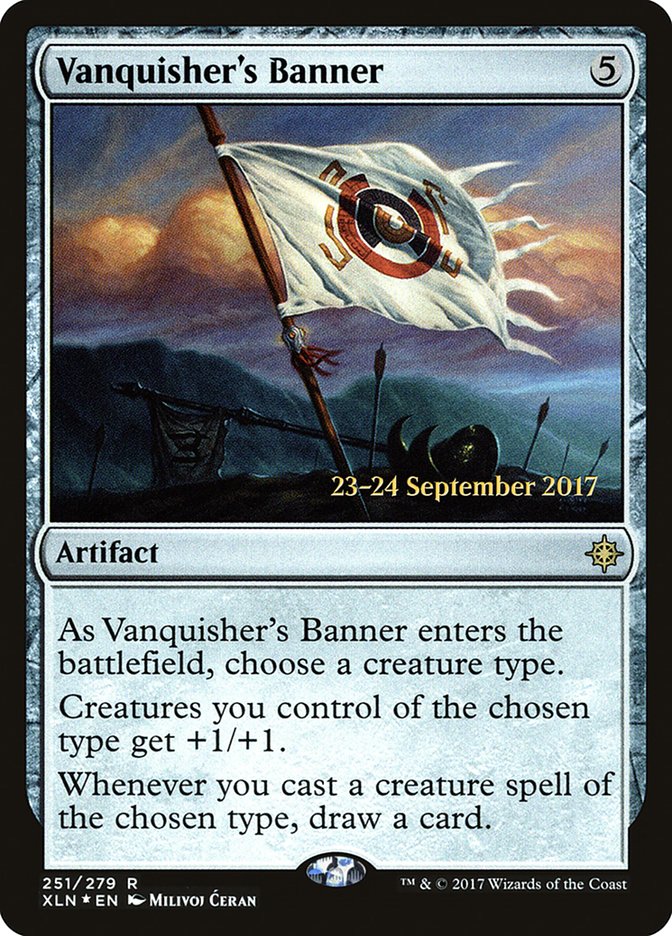 Vanquisher's Banner (Prerelease) (Ixalan) - (Foil): Ixalan Promos