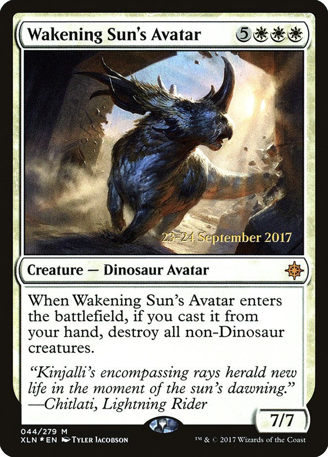 Wakening Sun's Avatar - (Foil): Ixalan Promos