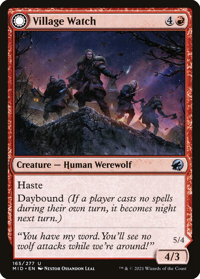 Village Watch // Village Reavers: Innistrad: Midnight Hunt