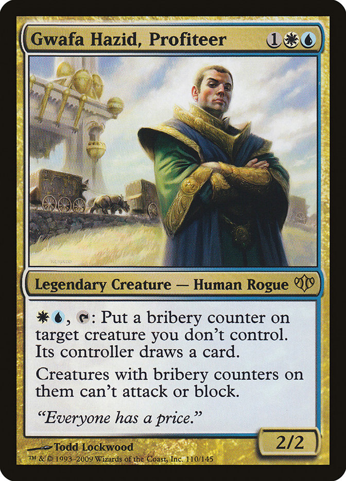 Gwafa Hazid, Profiteer: Conflux