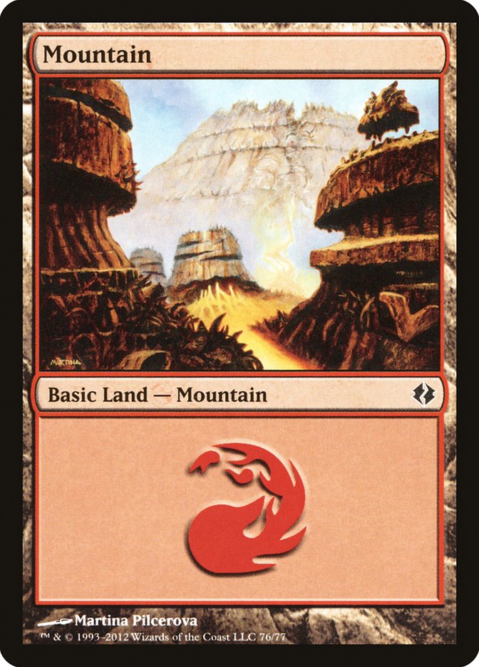 Mountain: Duel Decks: Venser vs. Koth