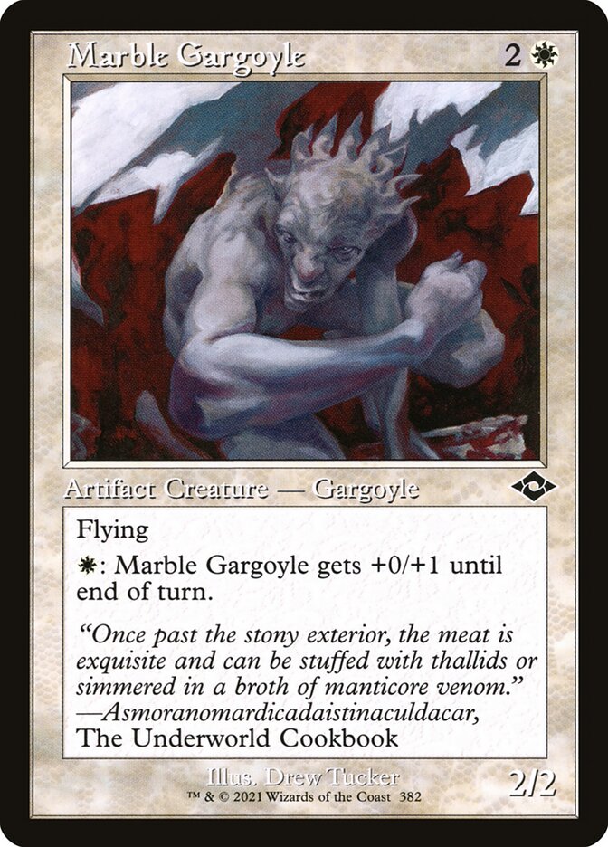 Marble Gargoyle (Retro Frame): Modern Horizons 2