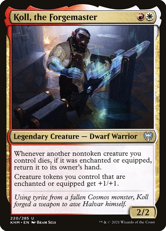 Koll, the Forgemaster: Kaldheim