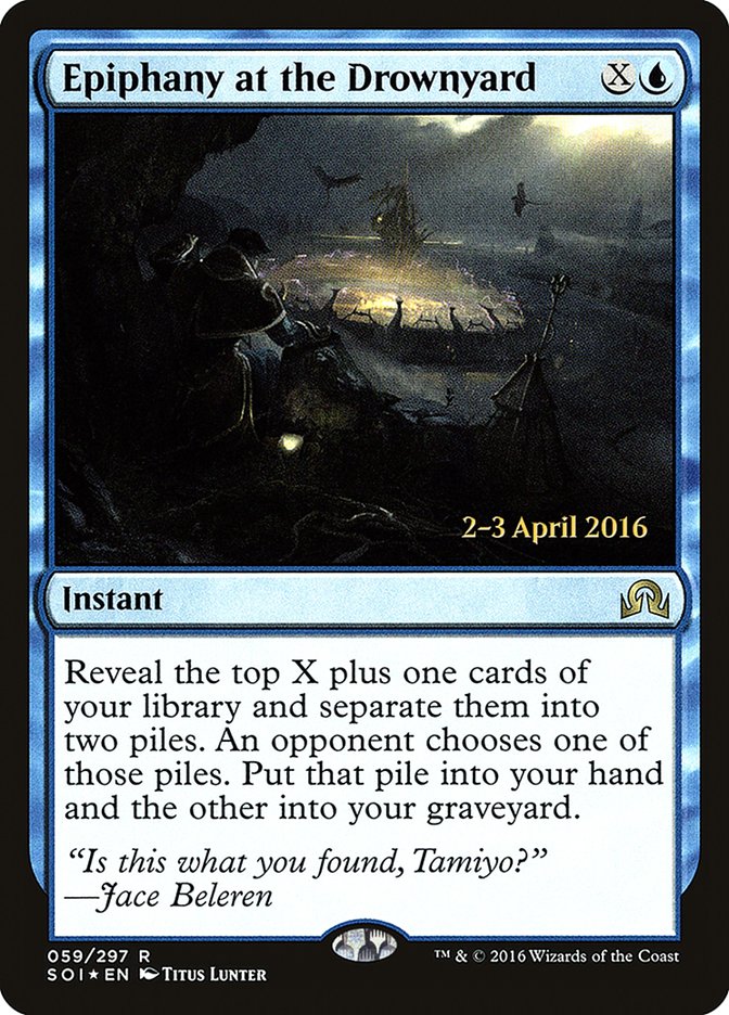 Epiphany at the Drownyard - (Foil): Shadows over Innistrad Promos