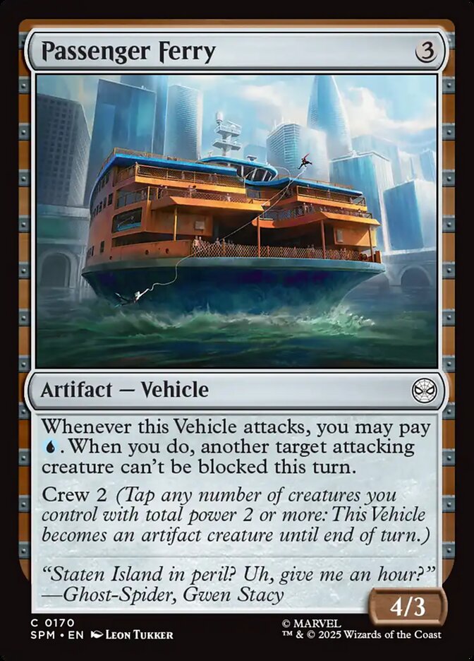 Passenger Ferry - (Foil): Marvel's Spider-Man
