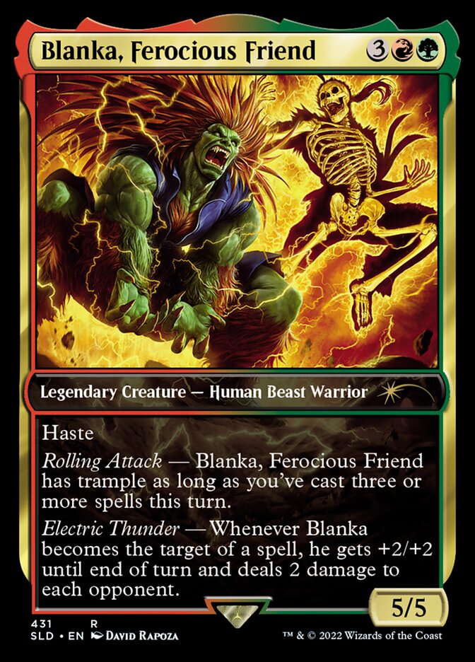 Blanka, Ferocious Friend (Street Fighter) (Secret Lair) (Full Art)
