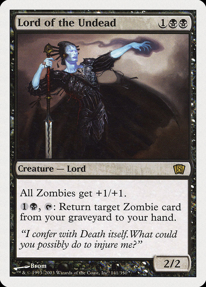 Lord of the Undead - (Foil): Eighth Edition