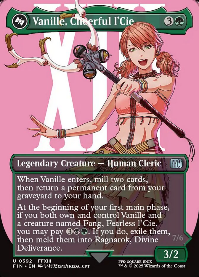 Vanille, Cheerful l'Cie - (Foil): Final Fantasy