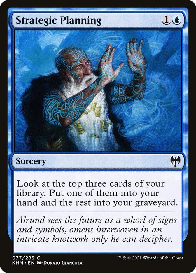 Strategic Planning - (Foil): Kaldheim