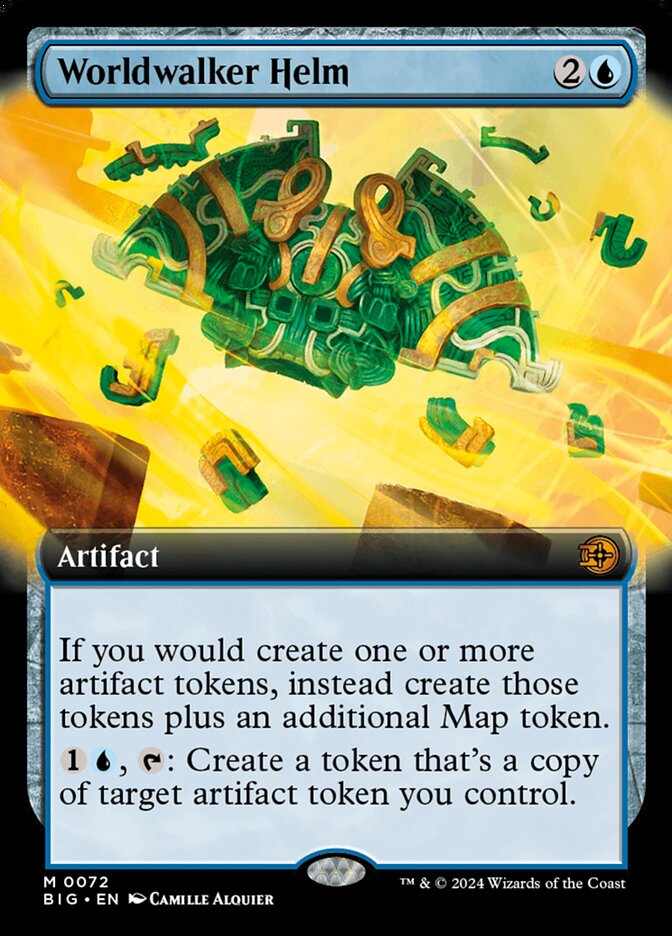 Worldwalker Helm (#072) (Extended Art): The Big Score