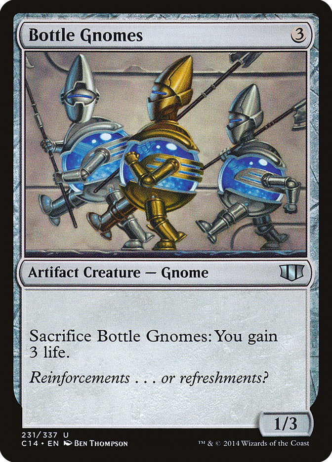 Bottle Gnomes: Commander 2014
