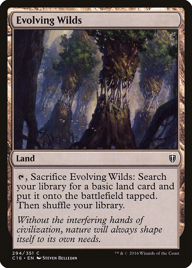 Evolving Wilds: Commander 2016