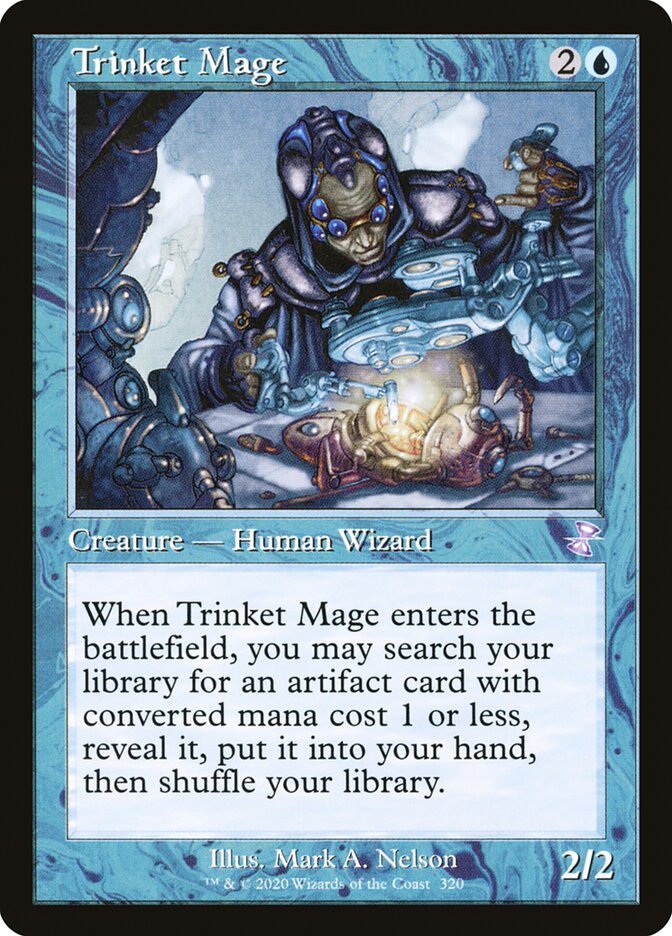 Trinket Mage (Retro Frame): Time Spiral Remastered