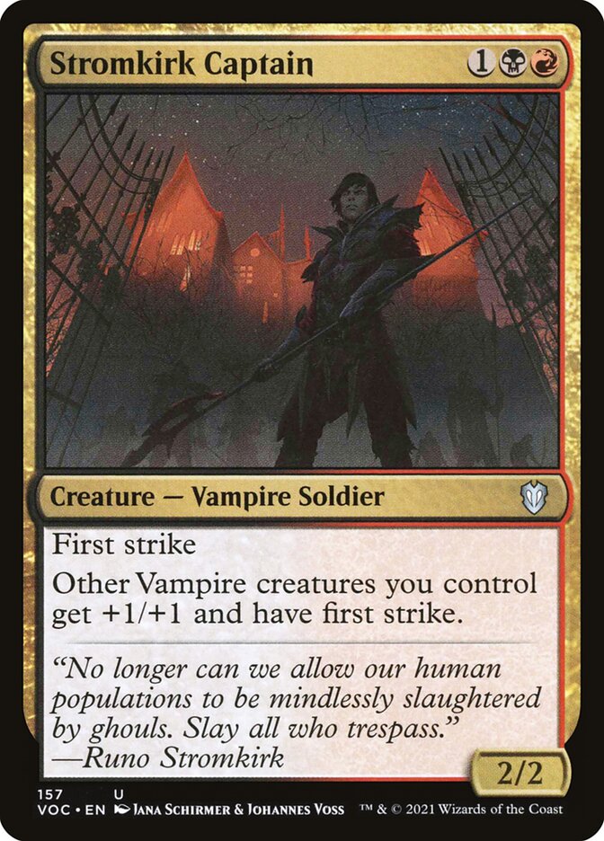 Stromkirk Captain: Crimson Vow Commander