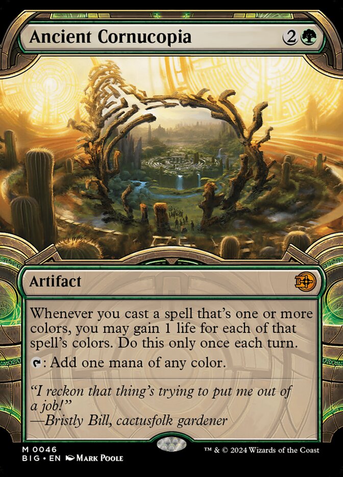 Ancient Cornucopia (#046) (Showcase) - (Foil): The Big Score