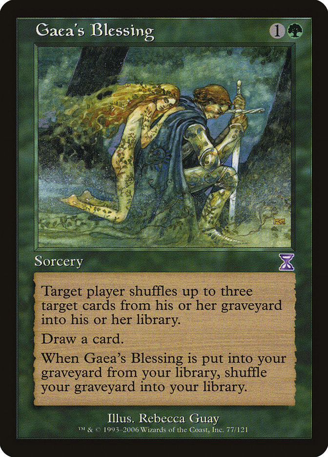Gaea's Blessing - (Foil): Time Spiral Timeshifted