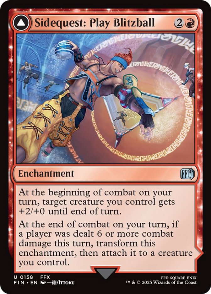 Sidequest: Play Blitzball // World Champion, Celestial Weapon: Final Fantasy