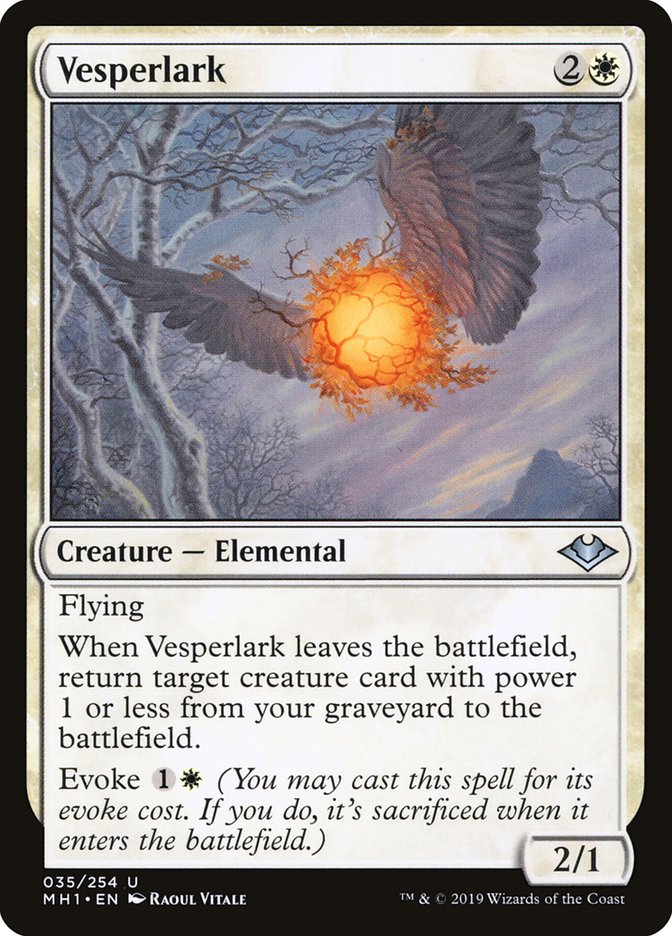 Vesperlark - (Foil): Modern Horizons