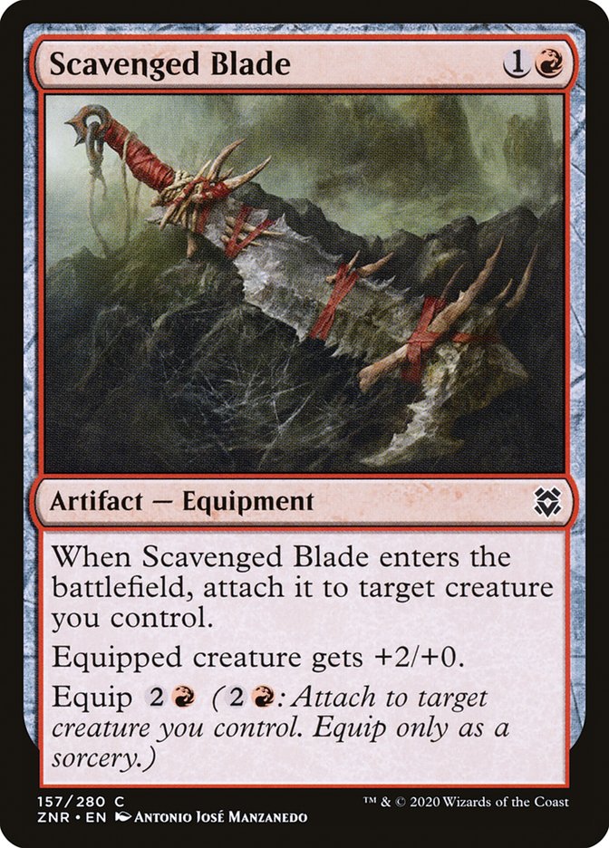Scavenged Blade: Zendikar Rising
