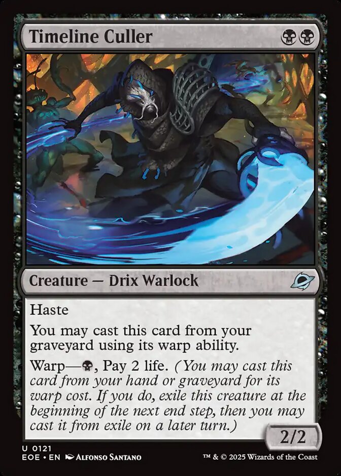 Timeline Culler - (Foil): Edge of Eternities